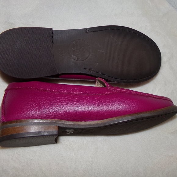 New! Marc Joseph Broadway Square Pink Loafer Shoes Big Kids Girl 13 - Picture 5 of 10